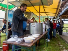 На празник „С читалището в сърцето” отслужиха водосвет и раздадоха курбан за здраве