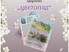 Ваня Георгиева представя нова детска книжка – „Цветопад”