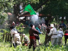 ДФА „Развитие” участва в зрелищна възстановка по повод 148 години от Априлското въстание