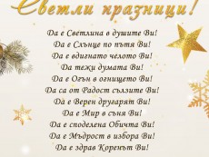 Щастлива и успешна Нова 2025 година!