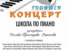 Пианистите на Иглика Грънчарова с годишен концерт